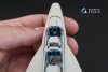 Quinta Studio QD48157 Yak-130 3D-Printed coloured Interior on decal paper (for KittyHawk kit) 1/48